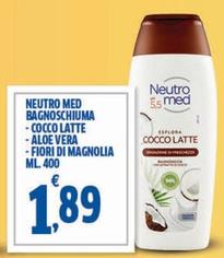 Offerta per Neutro Med - Bagnoschiuma Cocco Latte a 1,89€ in Sigma