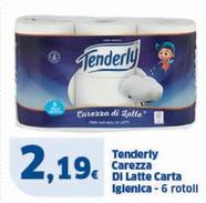 Offerta per Tenderly - Carezza Di Latte Carta Iglenica a 2,19€ in Sigma