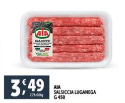 Offerta per Aia - Salsiccia Luganega a 3,49€ in Decò