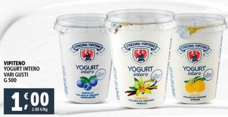 Offerta per Vipiteno - Yogurt Intero a 1€ in Decò