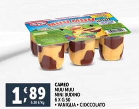Offerta per Cameo - Muu Muu Mini Budino Vaniglia a 1,89€ in Decò