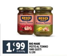 Offerta per Rio Mare - Pesto Al Tonno a 1,99€ in Decò