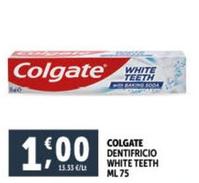 Offerta per Colgate - Dentifricio White Teeth a 1€ in Decò