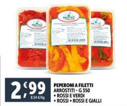 Offerta per Mastro - Peperoni A Filetti a 2,99€ in Decò