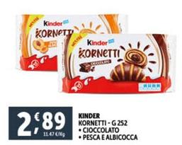 Offerta per Kinder - Kornetti a 2,89€ in Decò