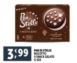 Offerta per Pan Di Stelle - Biscotto 4 Snack Gelato a 3,99€ in Decò