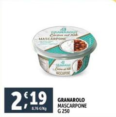 Offerta per Granarolo - Mascarpone a 2,19€ in Decò