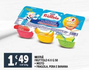 Offerta per Nestlè - Fruttolo Misto a 1,49€ in Decò