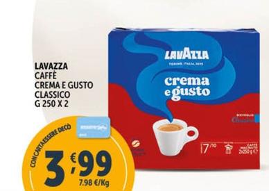 Offerta per Lavazza - Caffè Crema E Gusto Classico a 3,99€ in Decò