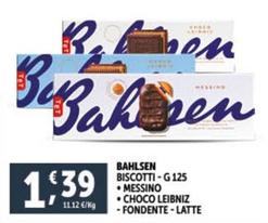 Offerta per Bahlsen - Biscotti a 1,39€ in Decò