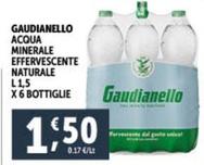 Offerta per Gaudianello - Acqua Minerale Effervescente Naturale a 1,5€ in Decò