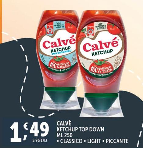 Offerta per Calvè - Ketchup Top Down a 1,49€ in Decò