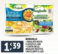 Offerta per Bonduelle - Insalata Mista Classica/carta Delle Insalate Ricetta Croccante a 1,39€ in Decò