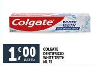 Offerta per Colgate - Dentifricio White Teeth a 1€ in Decò