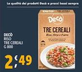 Offerta per Decò - Riso Tre Cereali a 2,49€ in Decò