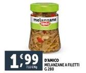 Offerta per D'Amico - Melanzane A Filetti a 1,99€ in Decò