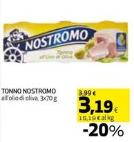Offerta per Nostromo - Tonno a 3,19€ in Coop