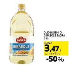 Offerta per Sagra - Olio Di Semi Di Girasole a 3,47€ in Coop