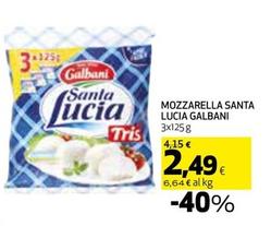 Offerta per Galbani - Mozzarella Santa Lucia a 2,49€ in Coop