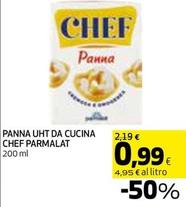 Offerta per Parmalat - Panna UHT Da Cucina Chef a 0,99€ in Coop
