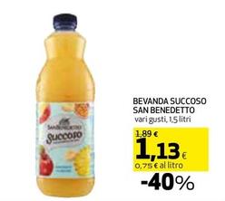 Offerta per San Benedetto - Bevanda Succoso a 1,13€ in Coop