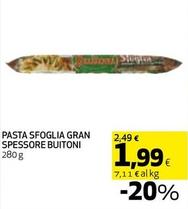 Offerta per Buitoni - Pasta Sfoglia Gran Spessore a 1,99€ in Coop