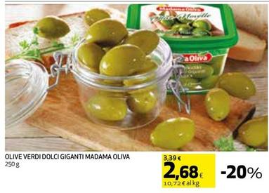 Offerta per Madama Oliva - Olive Verdi Dolci Giganti a 2,68€ in Coop