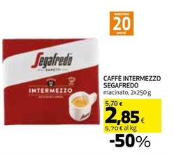 Offerta per Segafredo - Caffè Intermezzo a 2,85€ in Coop