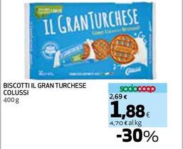 Offerta per Colussi - Biscotti Il Gran Turchese a 1,88€ in Coop