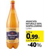 Offerta per San Pellegrino - Aranciata Naturale 100% a 0,99€ in Coop