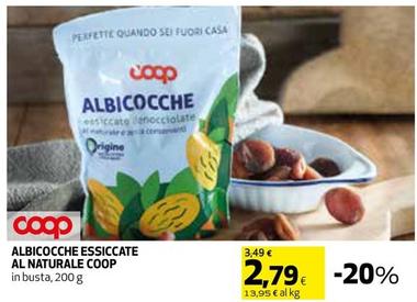 Offerta per Coop - Albicocche Essiccate Al Naturale a 2,79€ in Coop