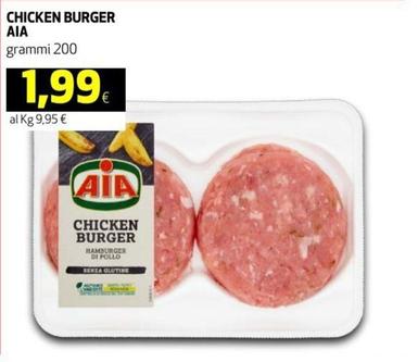 Offerta per Aia - Chicken Burger a 1,99€ in Coop