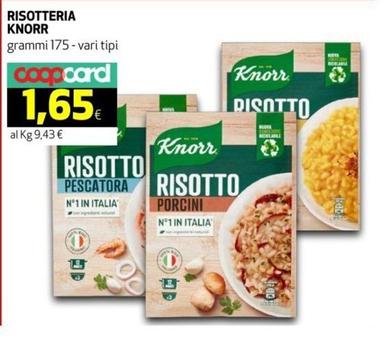 Offerta per Knorr - Risotteria a 1,65€ in Coop