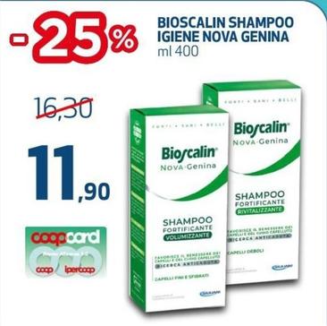 Offerta per Giuliani - Bioscalin Shampoo Igiene Nova Genina a 11,9€ in Coop