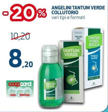 Offerta per Angelini - Tantum Verde Collutorio a 8,2€ in Coop