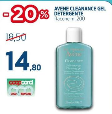 Offerta per Avene - Cleanance Gel Detergente a 14,8€ in Coop