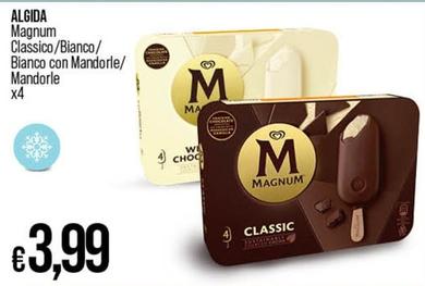 Offerta per Magnum - Classico/bianco/ Bianco Con Mandorle/ Mandorle a 3,99€ in Coop
