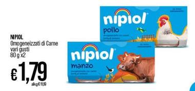 Offerta per Nipiol - Omogeneizzati Di Carne a 1,79€ in Coop