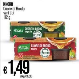 Offerta per Knorr - Cuore Di Brodo a 1,49€ in Coop