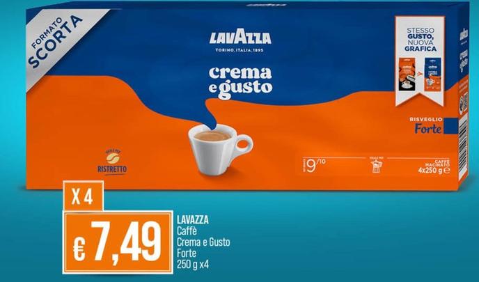 Offerta per Lavazza - Caffè Crema E Gusto Forte a 7,49€ in Ipercoop