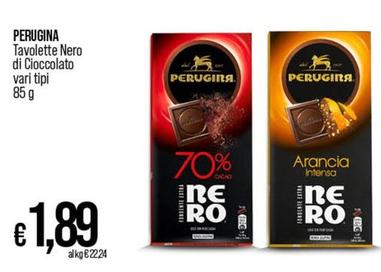 Offerta per Perugina - Tavolette Nero Di Cioccolato a 1,89€ in Ipercoop