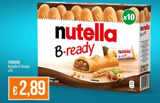 Offerta per Ferrero - Nutella B-Ready a 2,89€ in Ipercoop