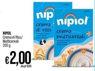 Offerta per Nipiol - Crema Di Riso/ Multicereali a 2€ in Ipercoop