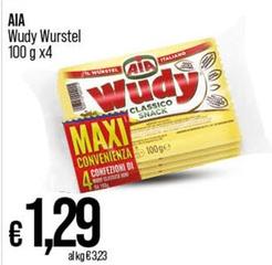 Offerta per Wurstel a 1,29€ in Ipercoop