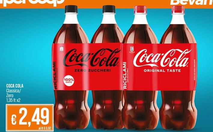 Offerta per Coca Cola - Classica/ Zero a 2,49€ in Ipercoop