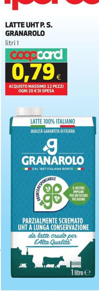Offerta per Granarolo - Latte Uht P. S. a 0,79€ in Ipercoop