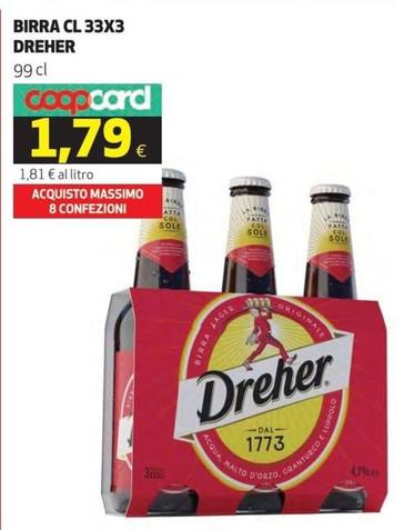 Offerta per Dreher - Birra a 1,79€ in Ipercoop