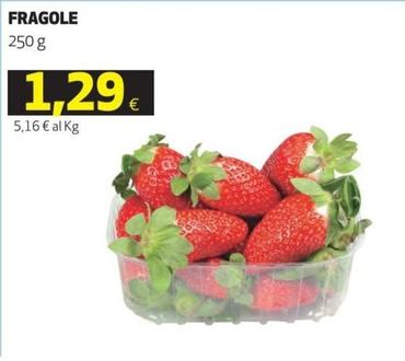 Offerta per Fragole a 1,29€ in Ipercoop