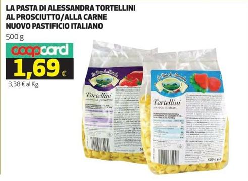 Offerta per La Pasta Di Alessandra  - Tortellini Al Prosciutto/ Alla Carne Nuovo Pastificio Italiano a 1,69€ in Ipercoop
