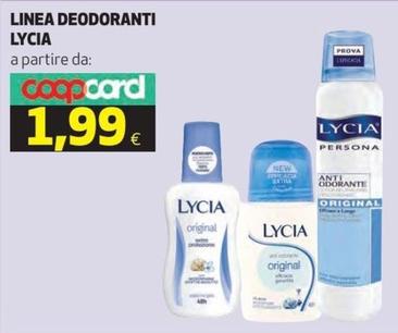 Offerta per Lycia - Linea Deodoranti a 1,99€ in Ipercoop